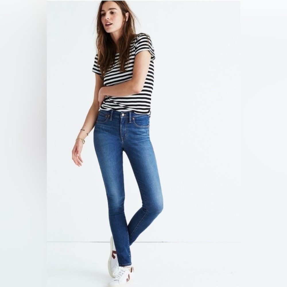 Madewell 9” Mid-rise Skinny Jeans - Size 27P